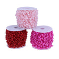 60M Fishing Line Artificial Pearls Beads Chain Garland Flowers Wedding Party Decoration Products Bride Banquet Supplies